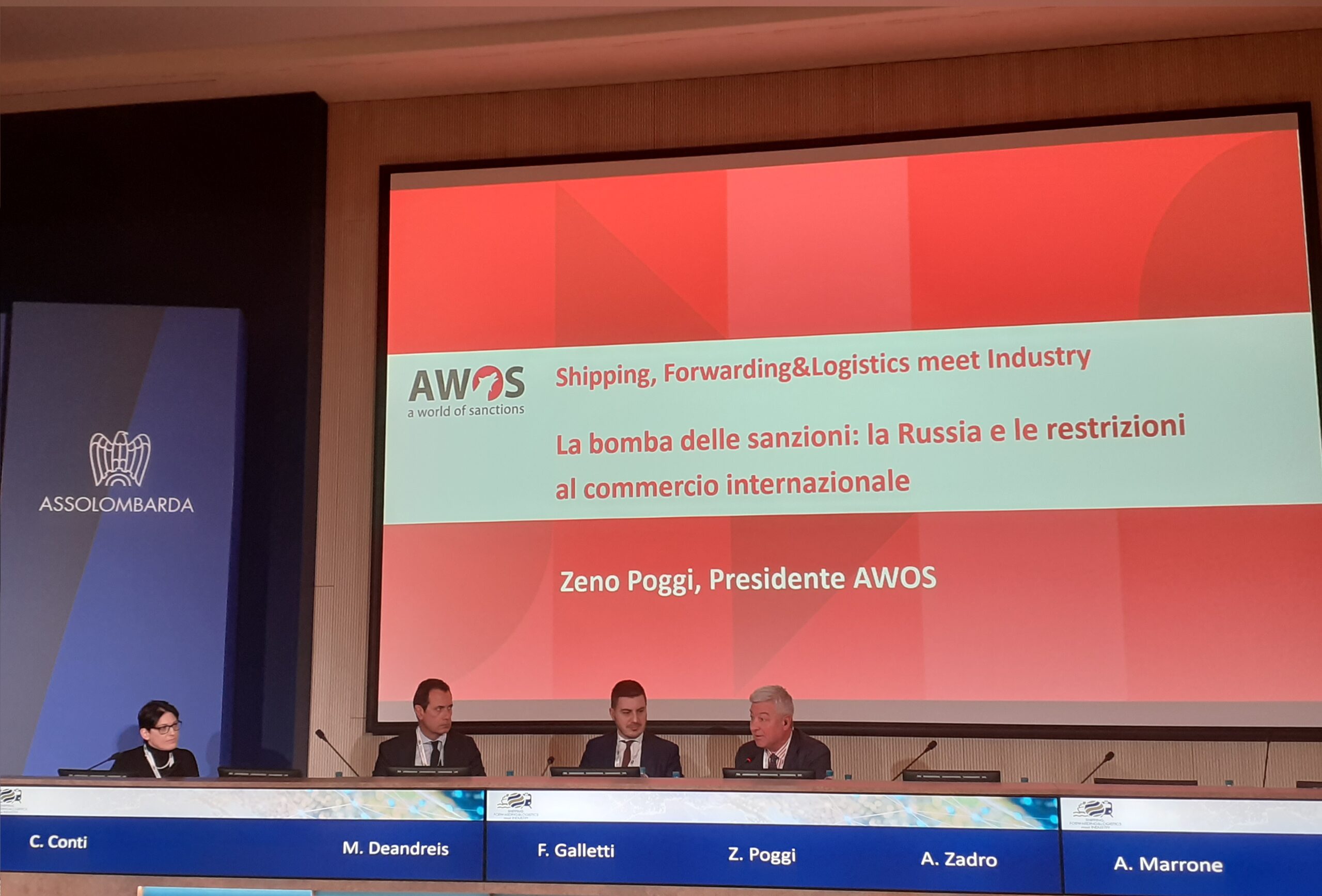 AWOS alla Shipping, Forwarding&Logistics meet Industry - AWOS A World ...
